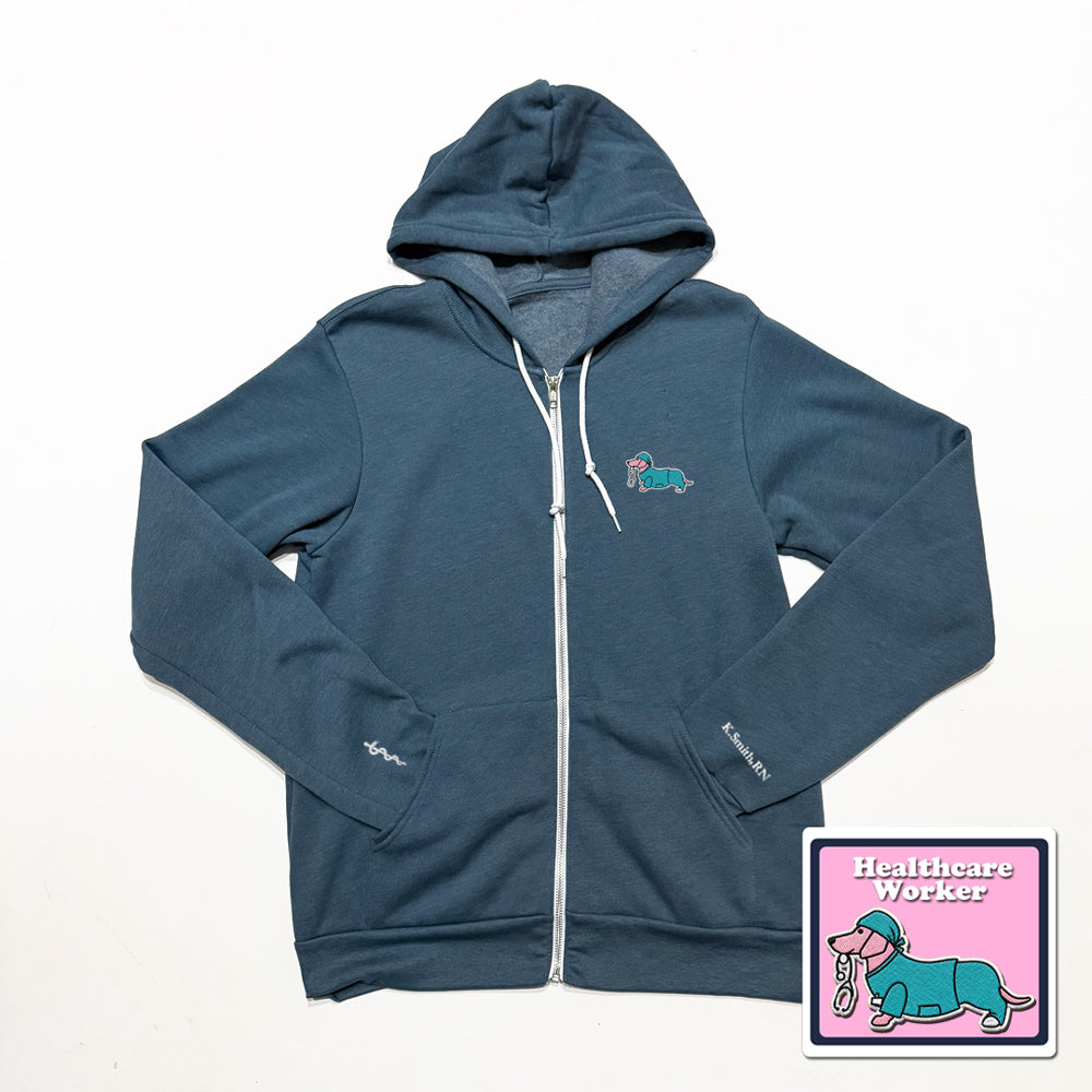 Doxie Healthcare Worker Personalized Hoodies