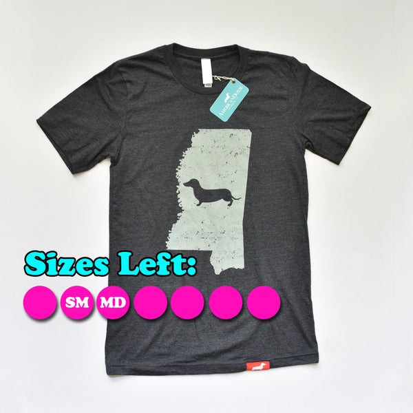 Doxie State Pride Series: Mississippi State Doxie Tee