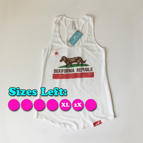 Doxifornia Republic Racerback Tank