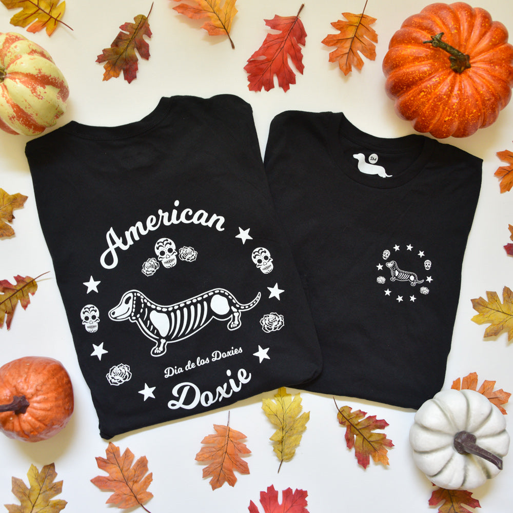 Dia De Los Doxies Long Sleeve Tee Shirt