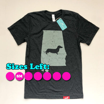 Doxie State Pride Series: Alabama State Doxie Tee