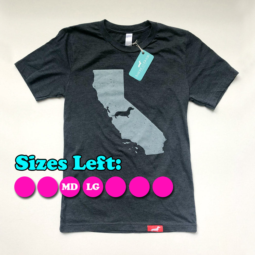 Doxie State Pride Series: California State Doxie Tee