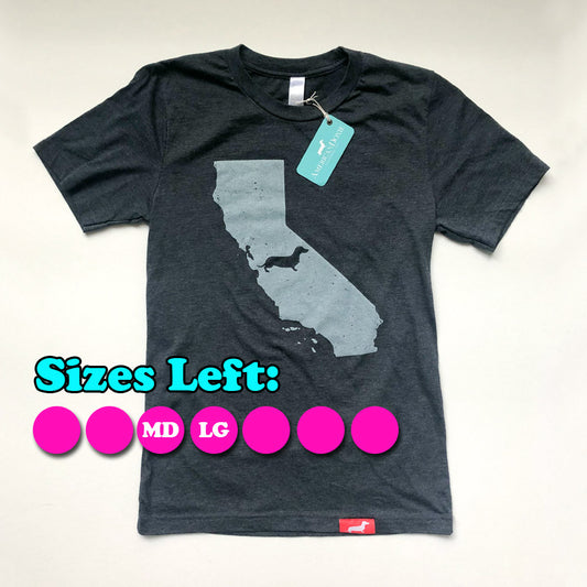 Doxie State Pride Series: California State Doxie Tee
