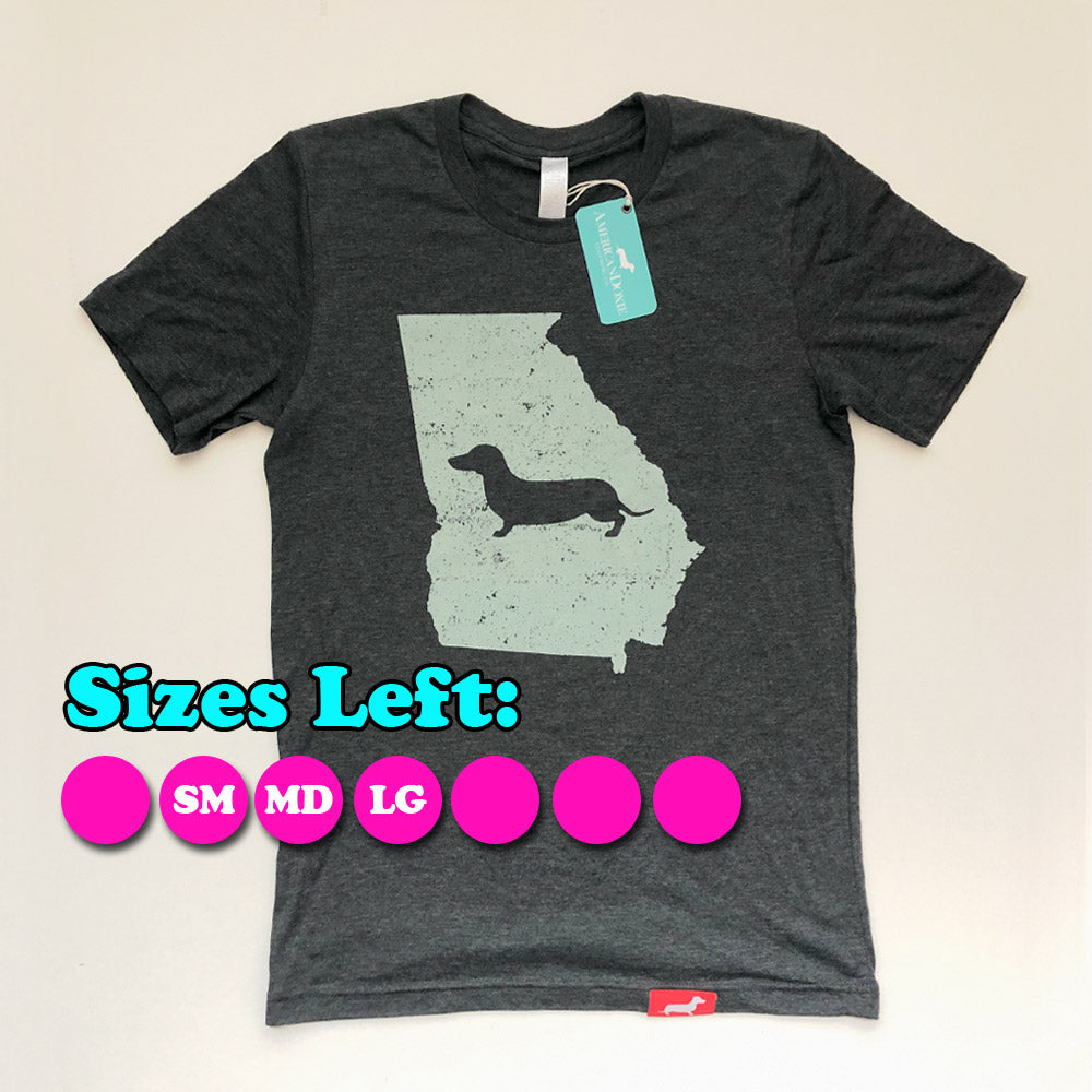 Doxie State Pride Series: Georgia State Doxie Tee