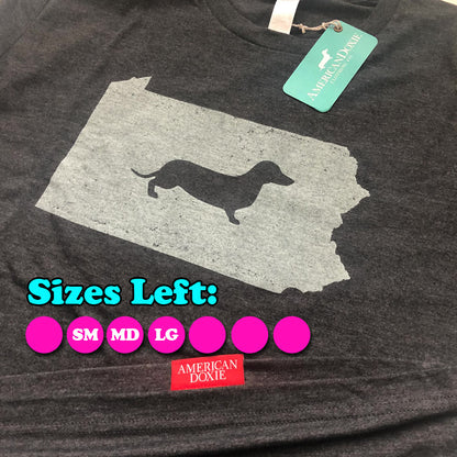 Doxie State Pride Series: Pennsylvania State Doxie Tee