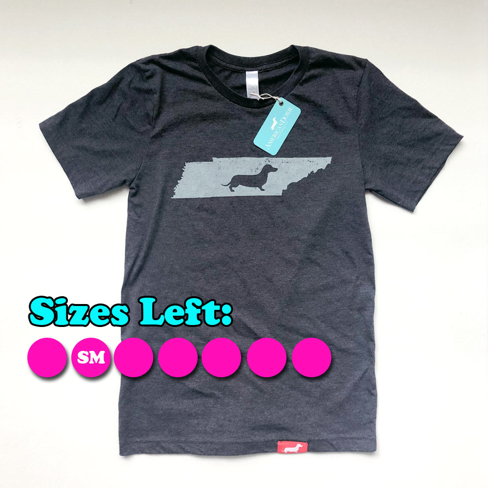 Doxie State Pride Series: Tennessee State Doxie Tee