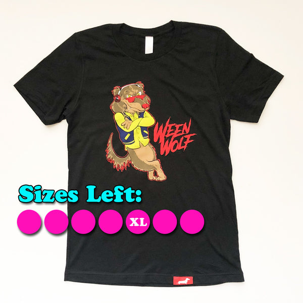 80's Ween Wolf Retro Short Sleeve Tee