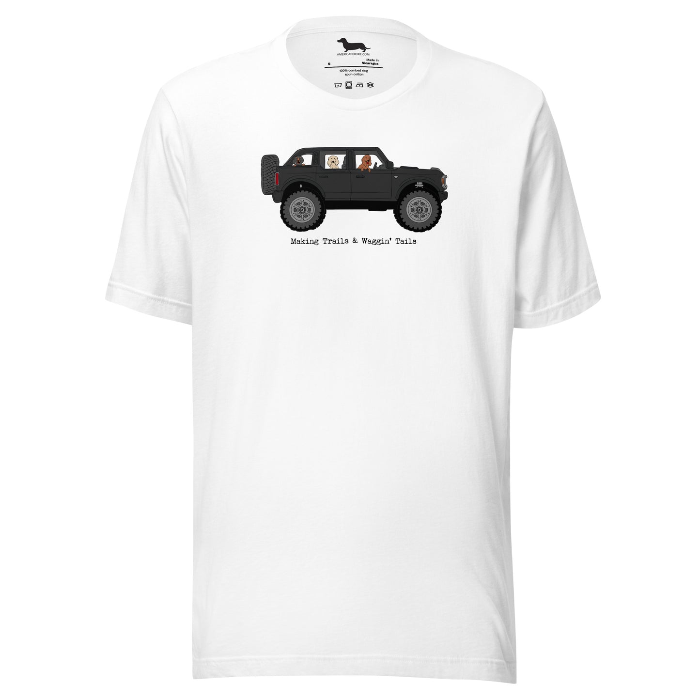 Doxie Off-Road Crew Wild Stallion Wagon Tee Shirt (Multiple 4x4 Colors)