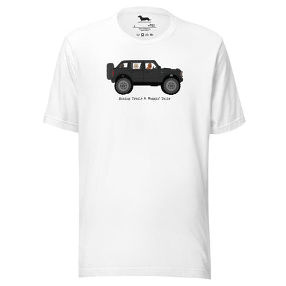 Doxie Off-Road Crew Wild Stallion Wagon Tee Shirt (Multiple 4x4 Colors)