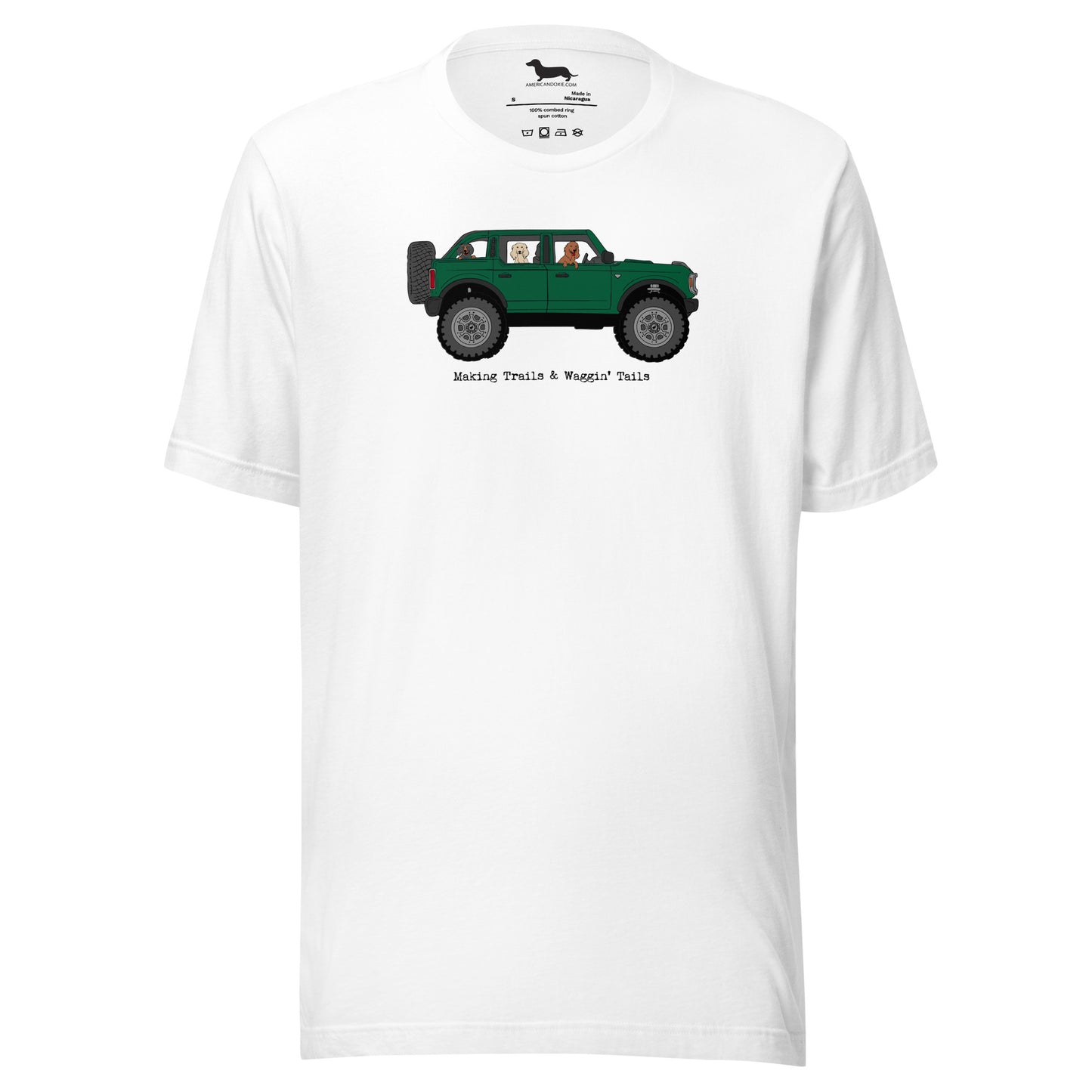 Doxie Off-Road Crew Wild Stallion Wagon Tee Shirt (Multiple 4x4 Colors)