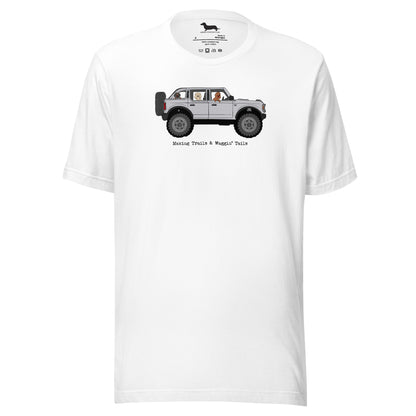 Doxie Off-Road Crew Wild Stallion Wagon Tee Shirt (Multiple 4x4 Colors)