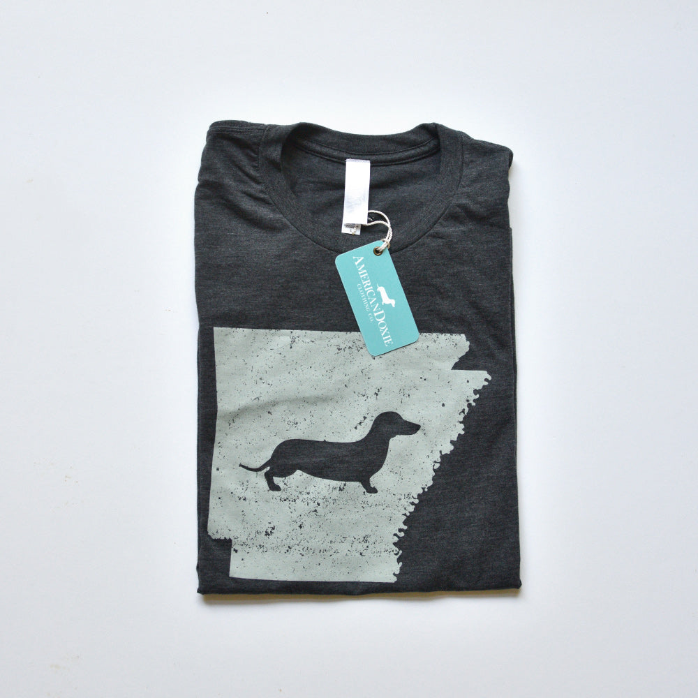 Doxie State Pride Series: Arkansas State Doxie Tee