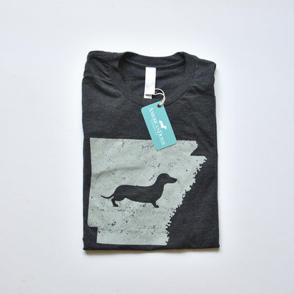 Doxie State Pride Series: Arkansas State Doxie Tee