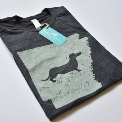Doxie State Pride Series: Arkansas State Doxie Tee