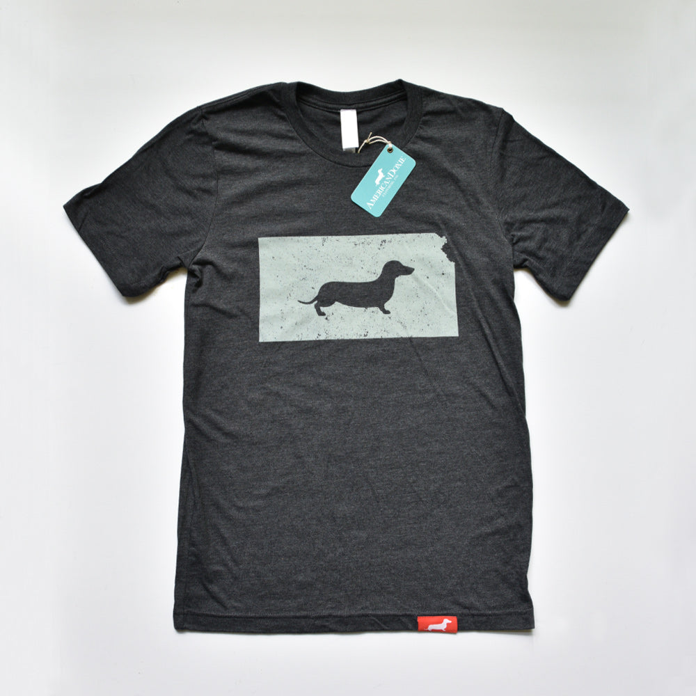 Doxie State Pride Series: Kansas State Doxie Tee