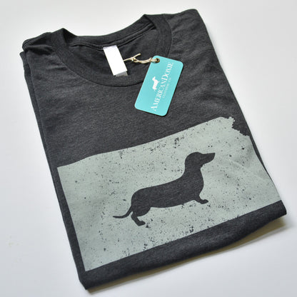 Doxie State Pride Series: Kansas State Doxie Tee