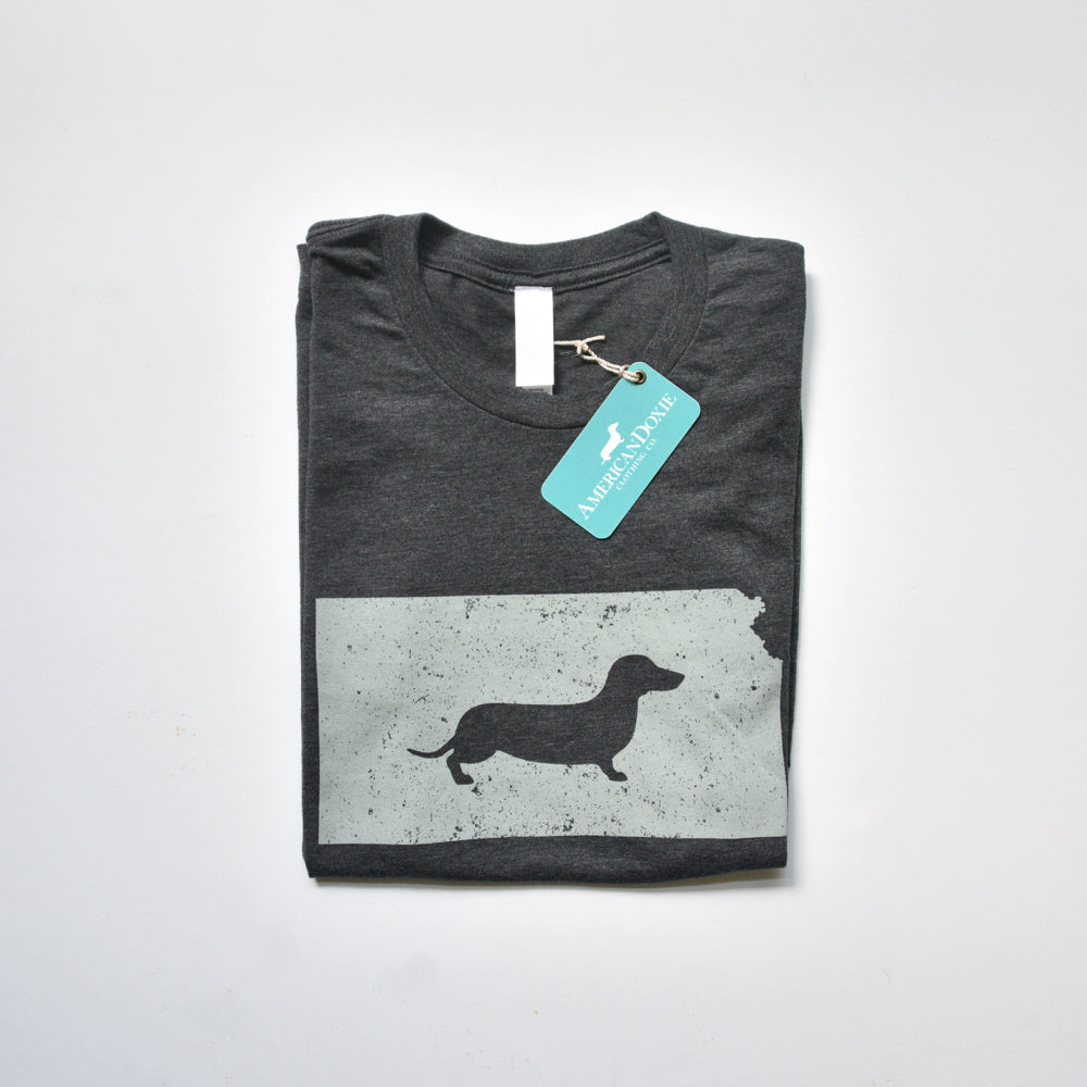 Doxie State Pride Series: Kansas State Doxie Tee