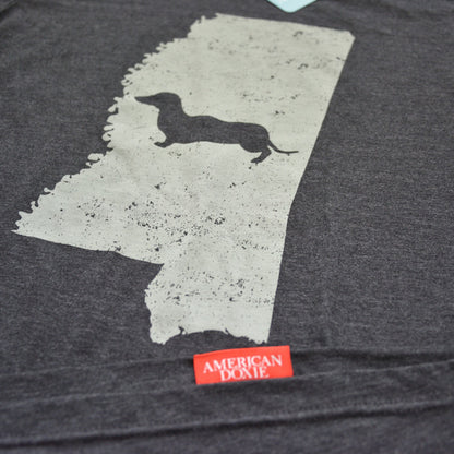 Doxie State Pride Series: Mississippi State Doxie Tee