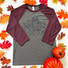AD Doxie Pumpkin Patch 3/4 Sleeve Tee