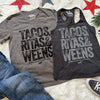 Tuesday Essentials Unisex V-Neck Tee Shirt