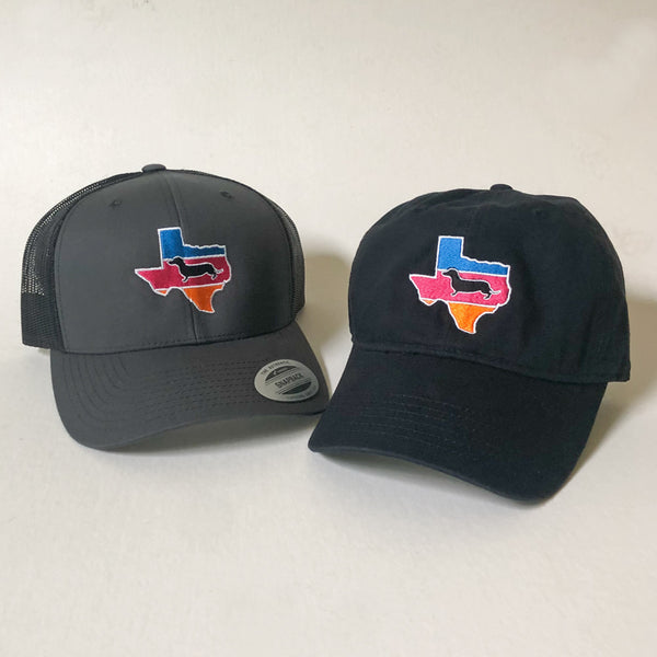 AD Alamo City Texas Doxie Hats