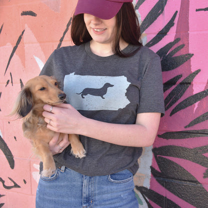 Doxie State Pride Series: Pennsylvania State Doxie Tee