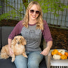 AD Doxie Pumpkin Patch 3/4 Sleeve Tee