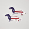 AD USA Flag Sticker 2-Pack