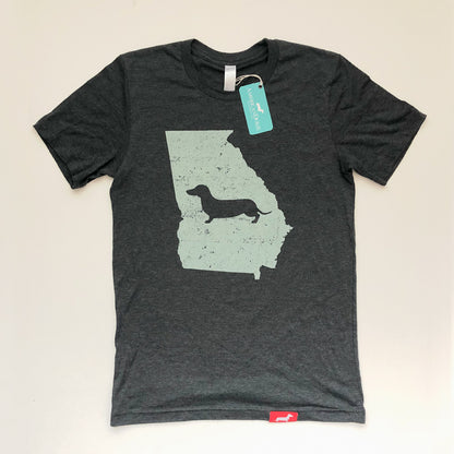 Doxie State Pride Series: Georgia State Doxie Tee