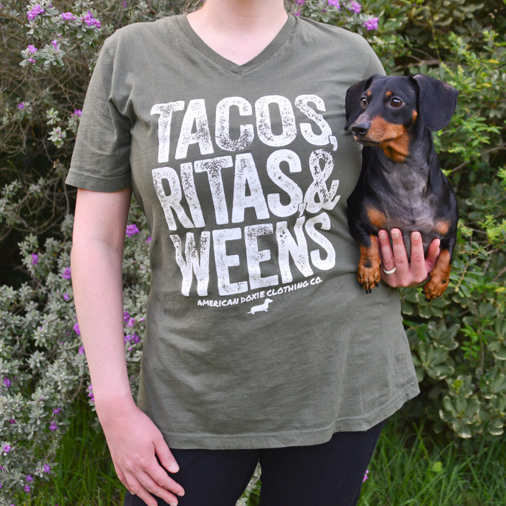 Tuesday Essentials II Unisex V-Neck Tee Shirt