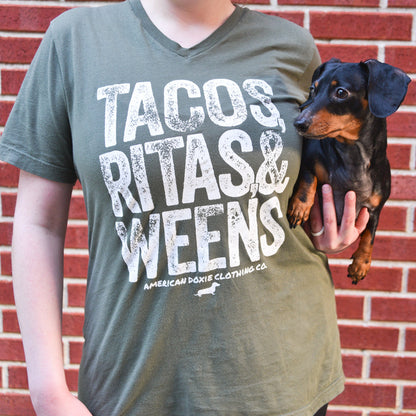 Tuesday Essentials II Unisex V-Neck Tee Shirt