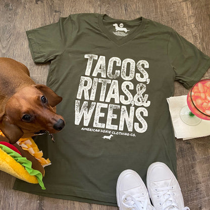 Tuesday Essentials II Unisex V-Neck Tee Shirt