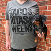 Tuesday Essentials Unisex V-Neck Tee Shirt