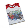 "NEW" AD Vintage Series: Weenie Claws X-Mas 3/4 Sleeve Tee (Long Haired - Various Coats)