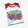 "NEW" AD Vintage Series: Weenie Claws X-Mas 3/4 Sleeve Tee (Long Haired - Various Coats)