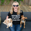 Introverted Wiener Dog Owner Tee Shirt